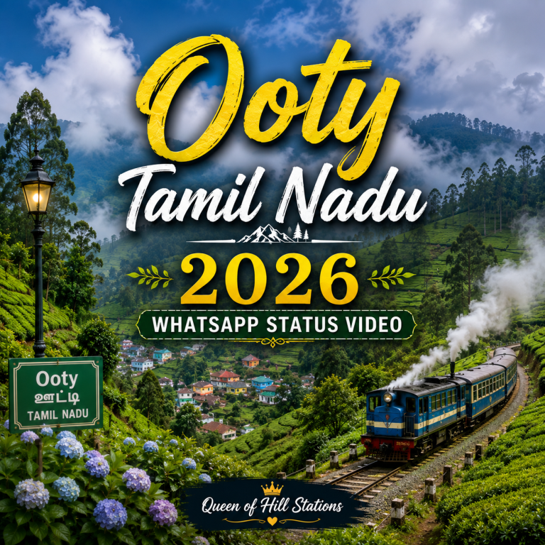 Ooty Tamil Nadu 2026 Whatsapp Status Video
