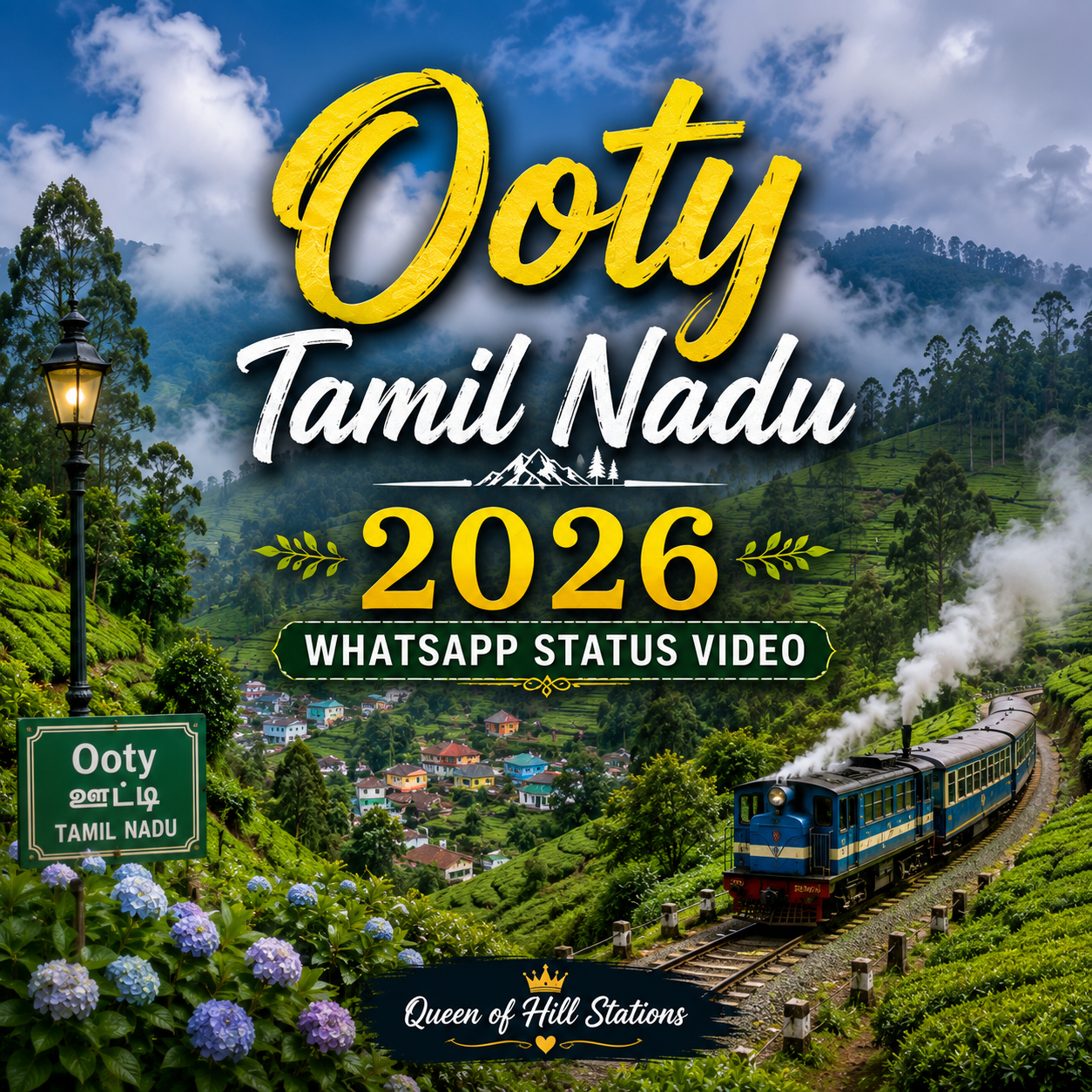 Ooty Tamil Nadu 2026 Whatsapp Status Video