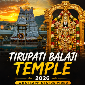 Tirupati Balaji Temple 2026 Whatsapp Status Video