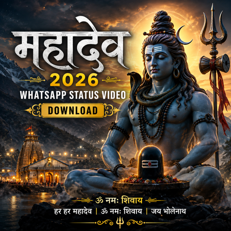 Mahadev 2026 Whatsapp Status Video Download