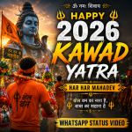 2026 Happy Kawad Yatra Whatsapp Status Video