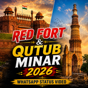 Red Fort & Qutub Minar 2026 Whatsapp Status Video