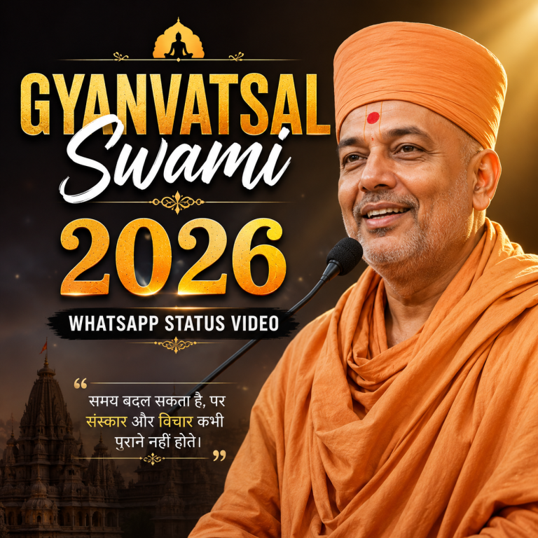 Gyanvatsal Swami 2026 Whatsapp Status Video