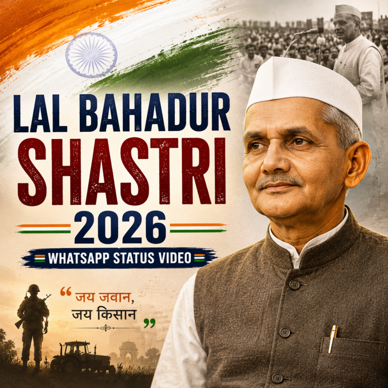 Lal Bahadur Shastri 2026 Whatsapp Status Video