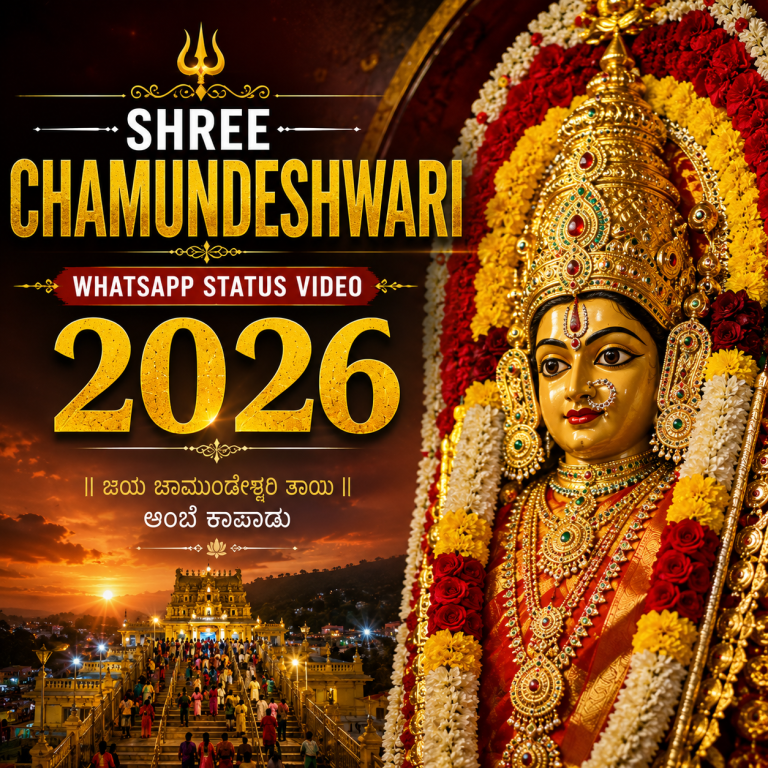 Shree Chamundeshwari Whatsapp Status Video 2026
