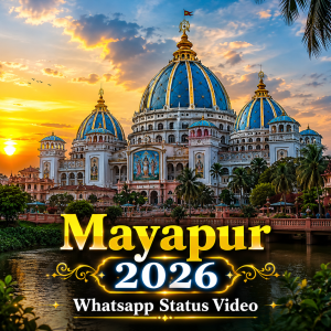 Mayapur 2026 Whatsapp Status Video