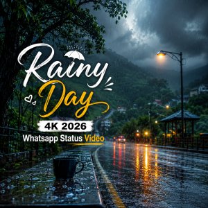 Rainy Day 4k 2026 Whatsapp Status VIdeo