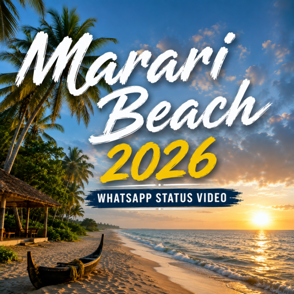 Marari Beach 2026 Whatsapp Status Video