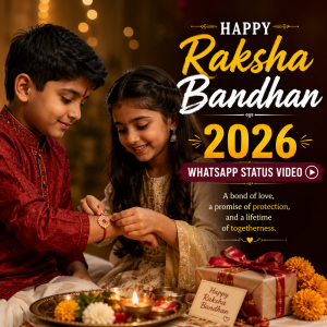 Raksha Bandhan 2026 Whatsapp Status Video