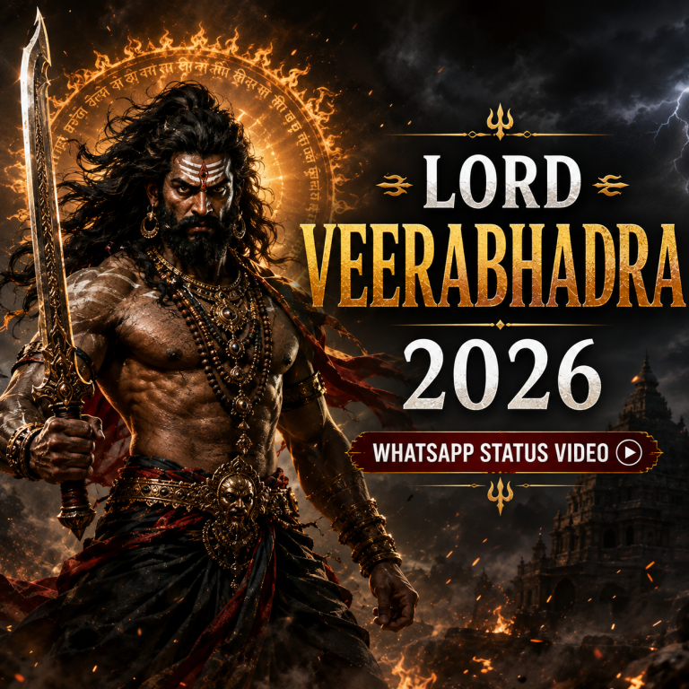 Lord Veerabhadra 2026 Whatsapp Status Video