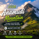Anamudi Mountain 2026 WhatsApp Status Video:- Hey, Guys If You Are Looking For Anamudi Mountain 2026 WhatsApp Status Video HD Free Download, Latest Anamudi Mountain Status Video Download, 2026 Anamudi Mountain 4K WhatsApp Status Video Free Download, New Trending Anamudi Mountain Reel Status Video Collection, Beautiful Anamudi Mountain Full Screen Status Video Download, Kerala Travel WhatsApp Status Video, Viral Anamudi Mountain Status Video Collection, Anamudi Is The Highest Peak In South India, Rising About 2,695 Metres Above Sea Level In Kerala's Western Ghats. Located In Eravikulam National Park, It Is Famous For Its Majestic Mountain Views, Rich Wildlife, Rare Neelakurinji Flowers And Beautiful Natural Landscapes, and Best Anamudi Mountain 2026 WhatsApp Status Video, Then You Are At The Right Place.