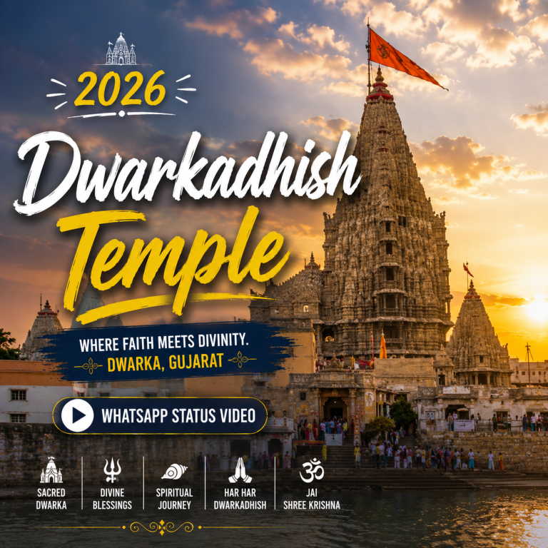 Dwarkadhish Temple 2026 Whatsapp Status Video