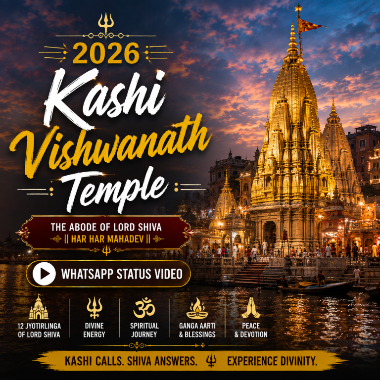 Kashi Vishwanath Temple 2026 Whatsapp Status Video