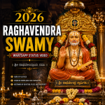 Raghavendra Swamy 2026 Whatsapp Status Video