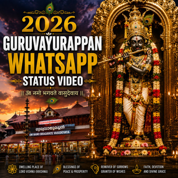 Guruvayurappan 2026 Whatsapp Status Video