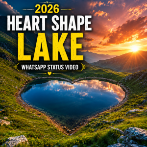 Heart Shape Lake 2026 Whatsapp Status Video