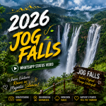 Jog Falls 2026 Whatsapp Status Video