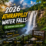 Athirappilly Water Falls 2026 Whatsapp Status Video