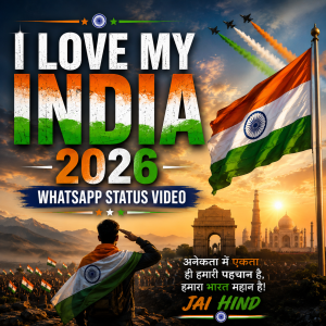 I Love My India 2026 Whatsapp Status Video