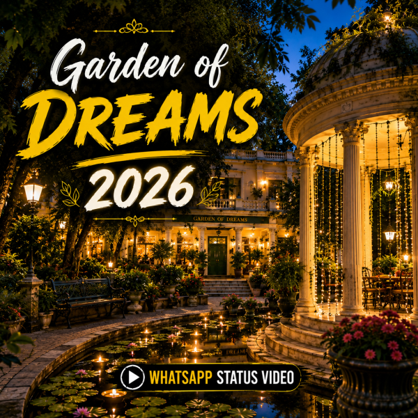 Garden of Dreams 2026 Whatsapp Status Video