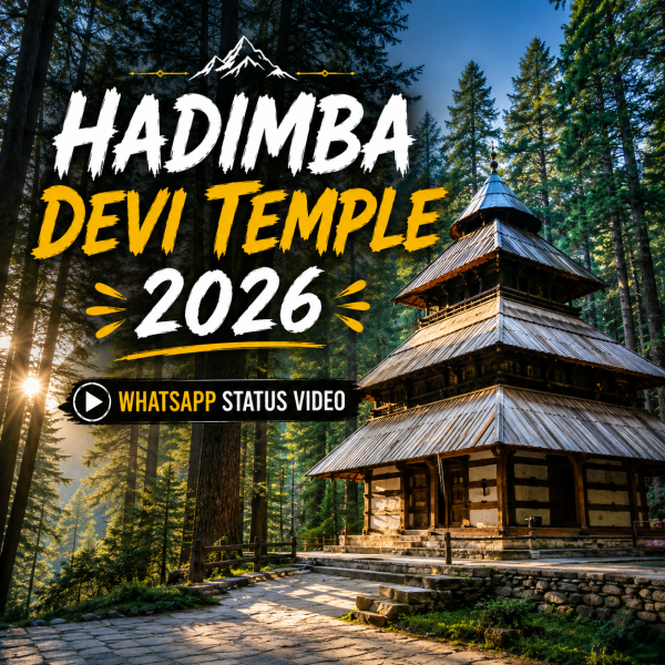 Hadimba Devi Temple 2026 Whatsapp Status Video