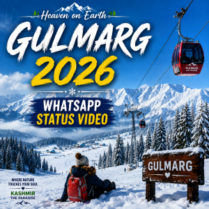 Gulmarg 2026 Whatsapp Status Video