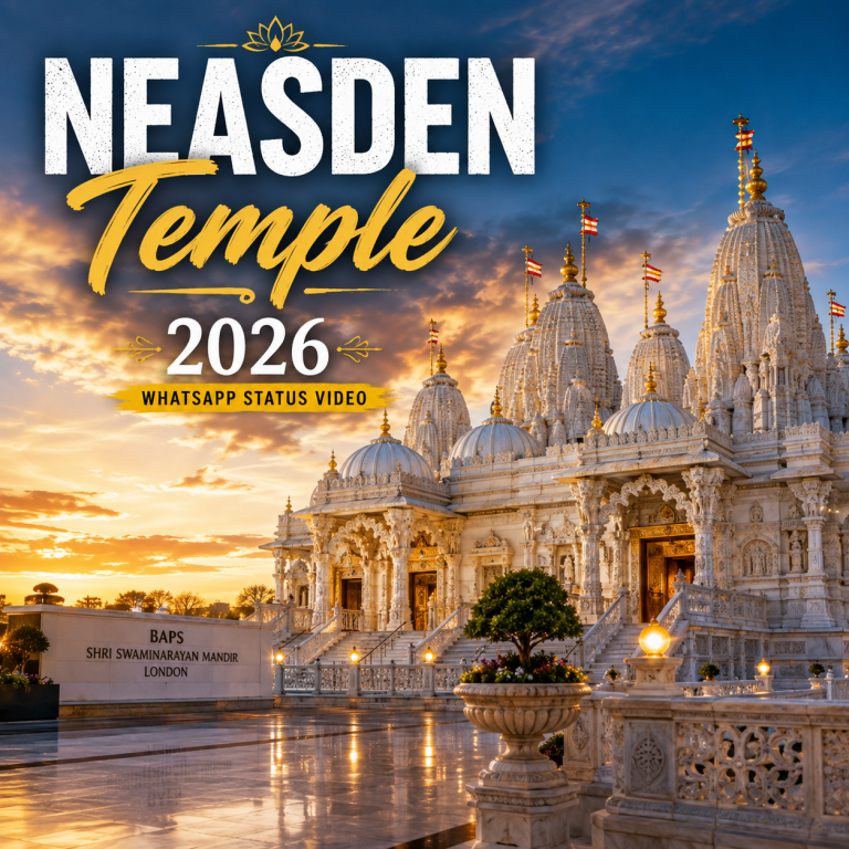 Neasden Temple 2026 Whatsapp Status Video